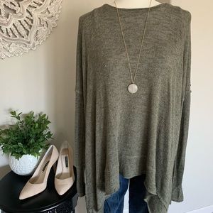 Free People Boho Open Back Sweater